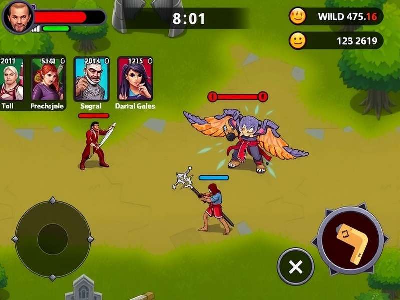 Dharbandora Heroes gameplay screenshot showing character selection